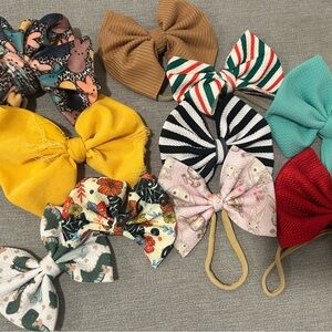 Hair Bow & Bummie bundle
